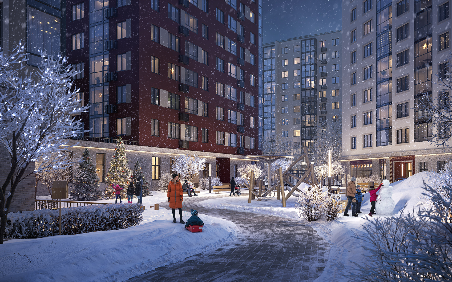 Фото ЖК А101 Лаголово