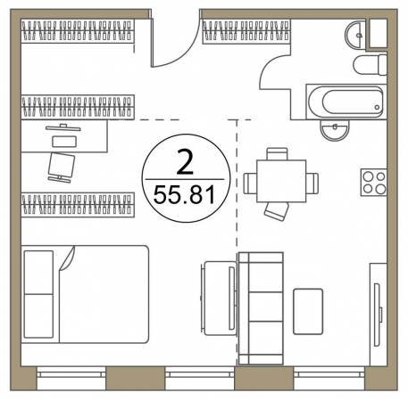 Фото ЖК Поклонная No. 7 от Спецстрой-1. Жилой комплекс Поклонная 7