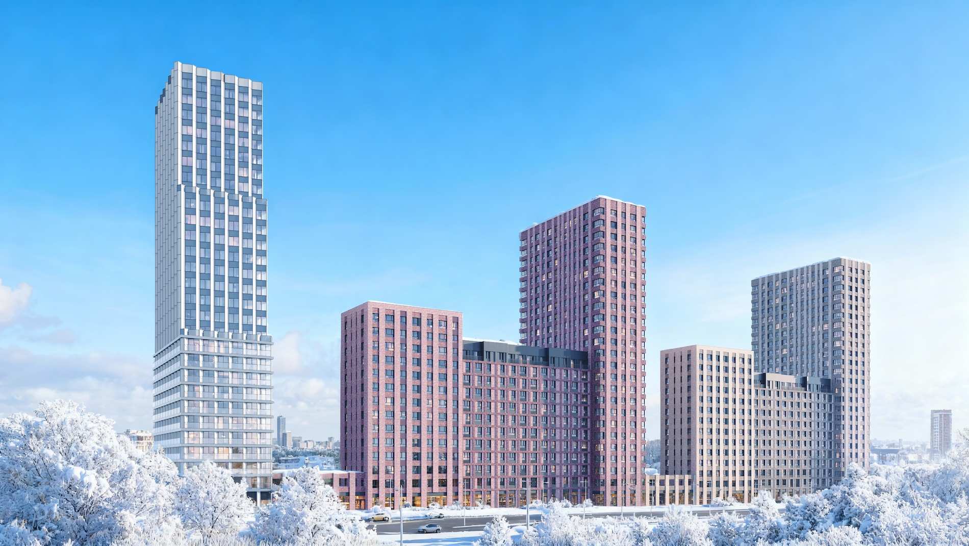 Фото ЖК Аквилон BESIDE 2.0