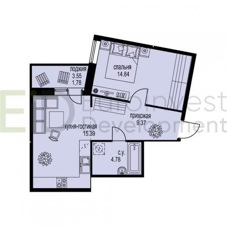 Фото ЖК ID Мурино от Евроинвест Девелопмент. Жилой комплекс Айди Мурино