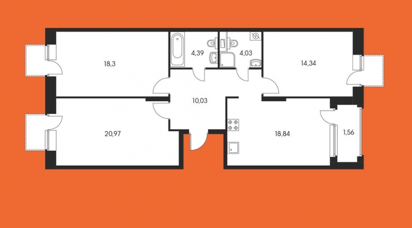 Фото ЖК Черняховского 19 от ПИК. Жилой комплекс 