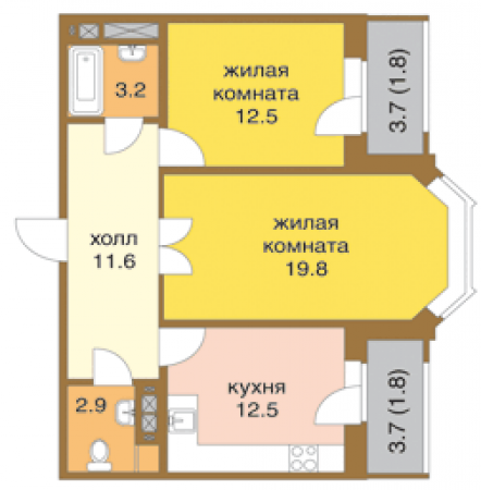 Фото ЖК Резиденция Васко да Гама от VSN Realty. Жилой комплекс 