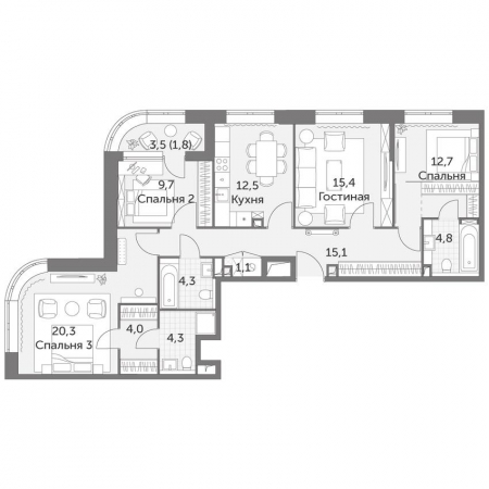 Фото ЖК Режиссер от ФСК. Жилой комплекс 
