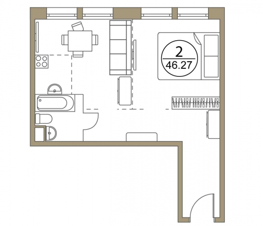 Фото ЖК Поклонная No. 7 от Спецстрой-1. Жилой комплекс Поклонная 7