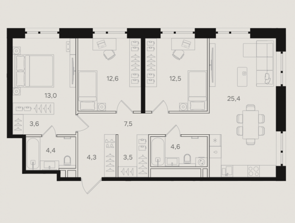 Фото ЖК Мангазея на Речном от Мангазея. Жилой комплекс 