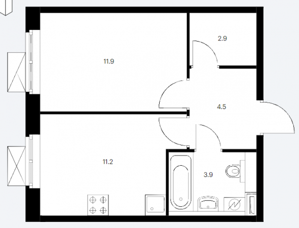Фото ЖК Бусиновский парк от ПИК. Жилой комплекс 