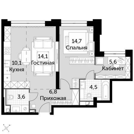 Фото ЖК Сидней Сити от ФСК. Жилой комплекс Sydney City