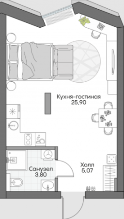 Фото ЖК Инсайдер от РКС Девелопмент. Жилой комплекс INSIDER