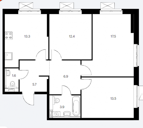 Фото ЖК Бусиновский парк от ПИК. Жилой комплекс 